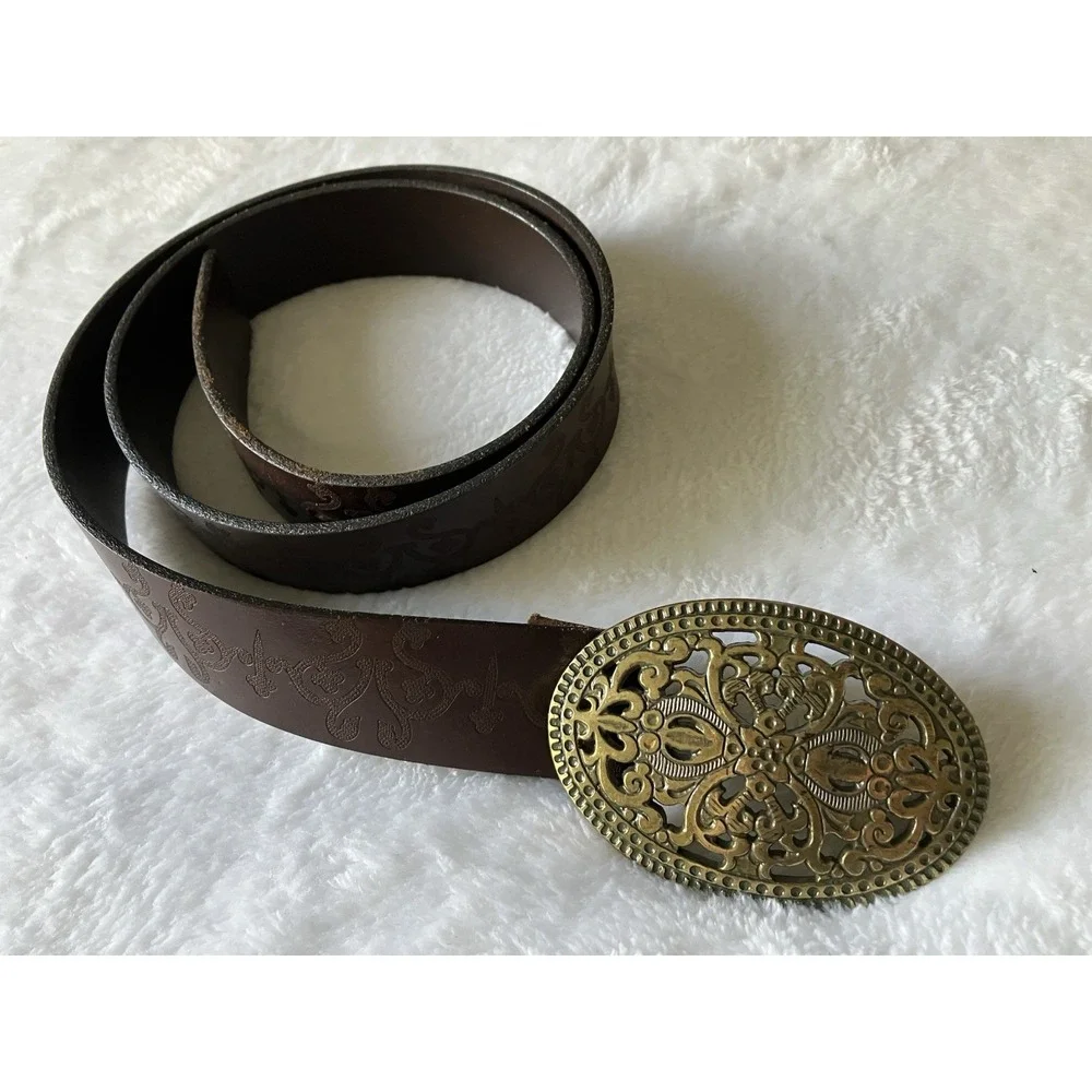 Candies Vintage Belt And Buckle Size Large Costal Cowgirl